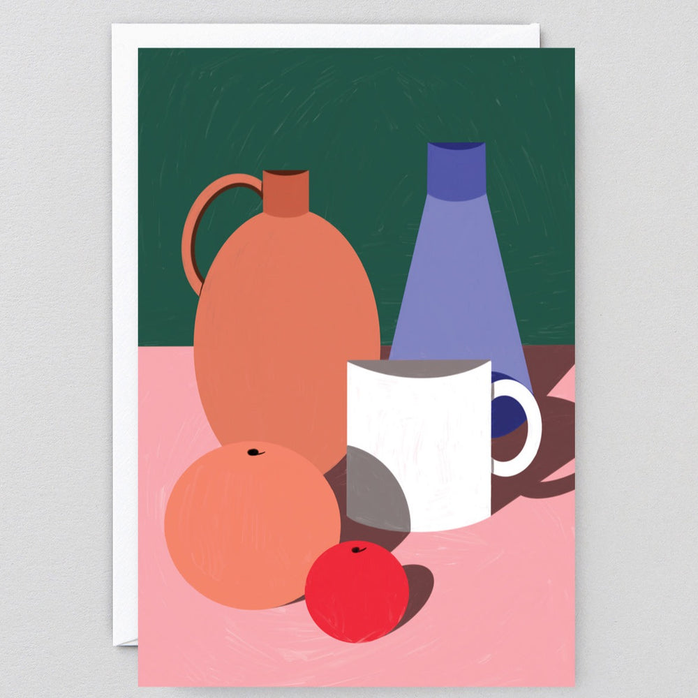 Objects & Oranges Art Card