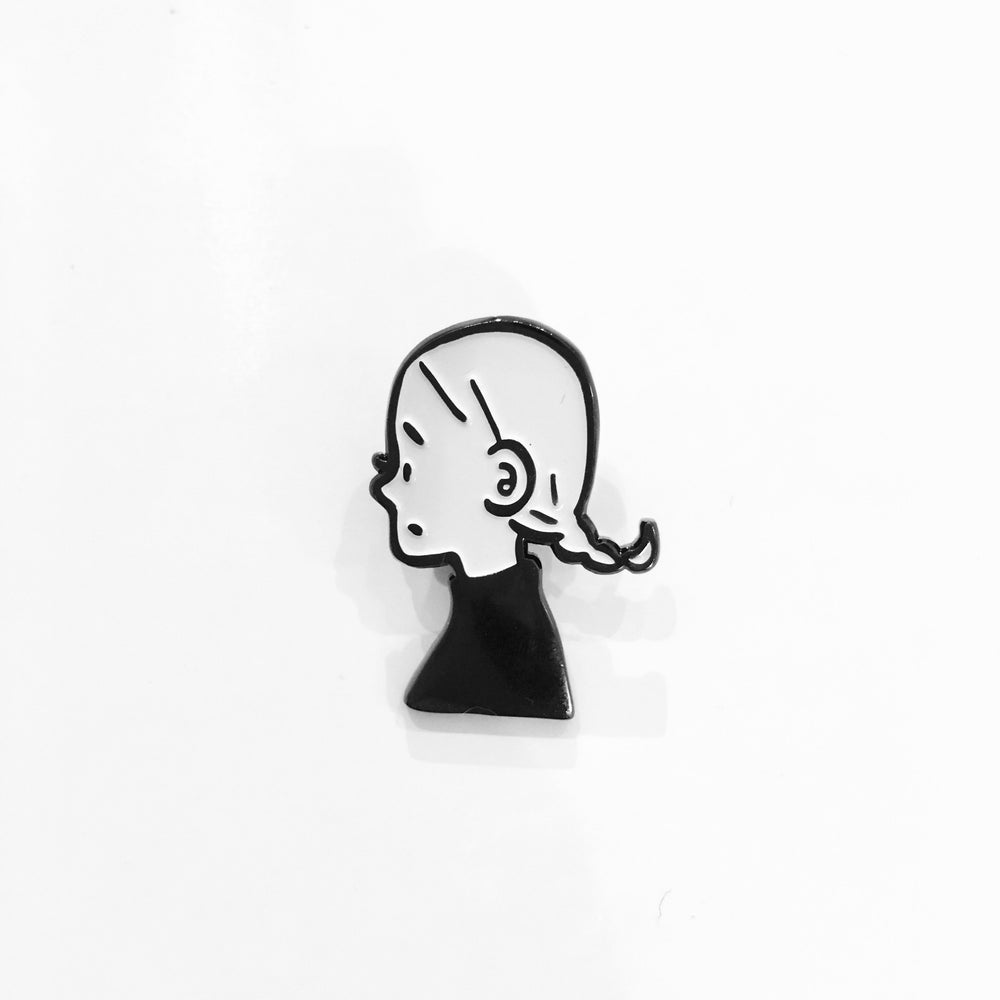 Girl Expression Metal Pins