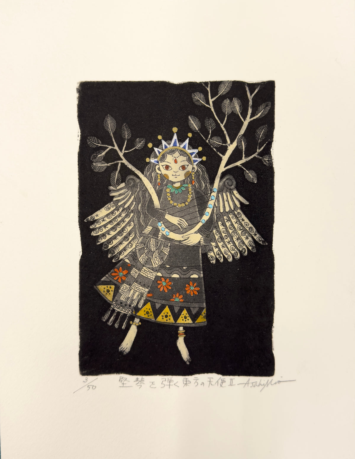 Eastern Angel Playing The Lyre Ⅱ
