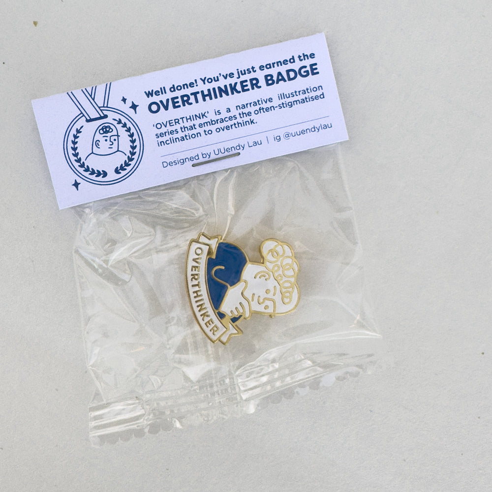 OVERTHINK #07 - Overthinker Badge