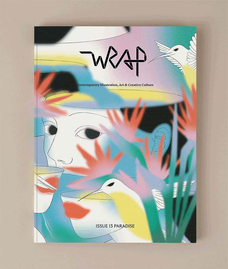 Wrap Issue 13 'Paradise' - Lenticular Face (cover 3)