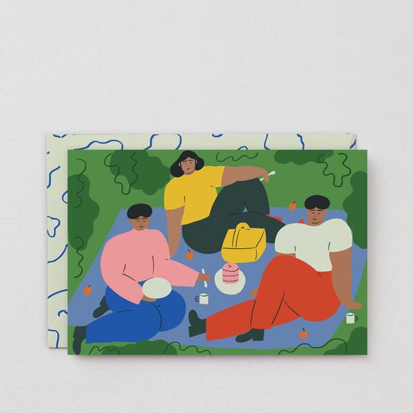 Picnic Art Card by Wrap