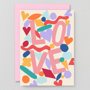 
            
                Load image into Gallery viewer, Love Embossed Greetings Card
            
        