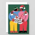 Xmas Tipple Embossed Christmas Card