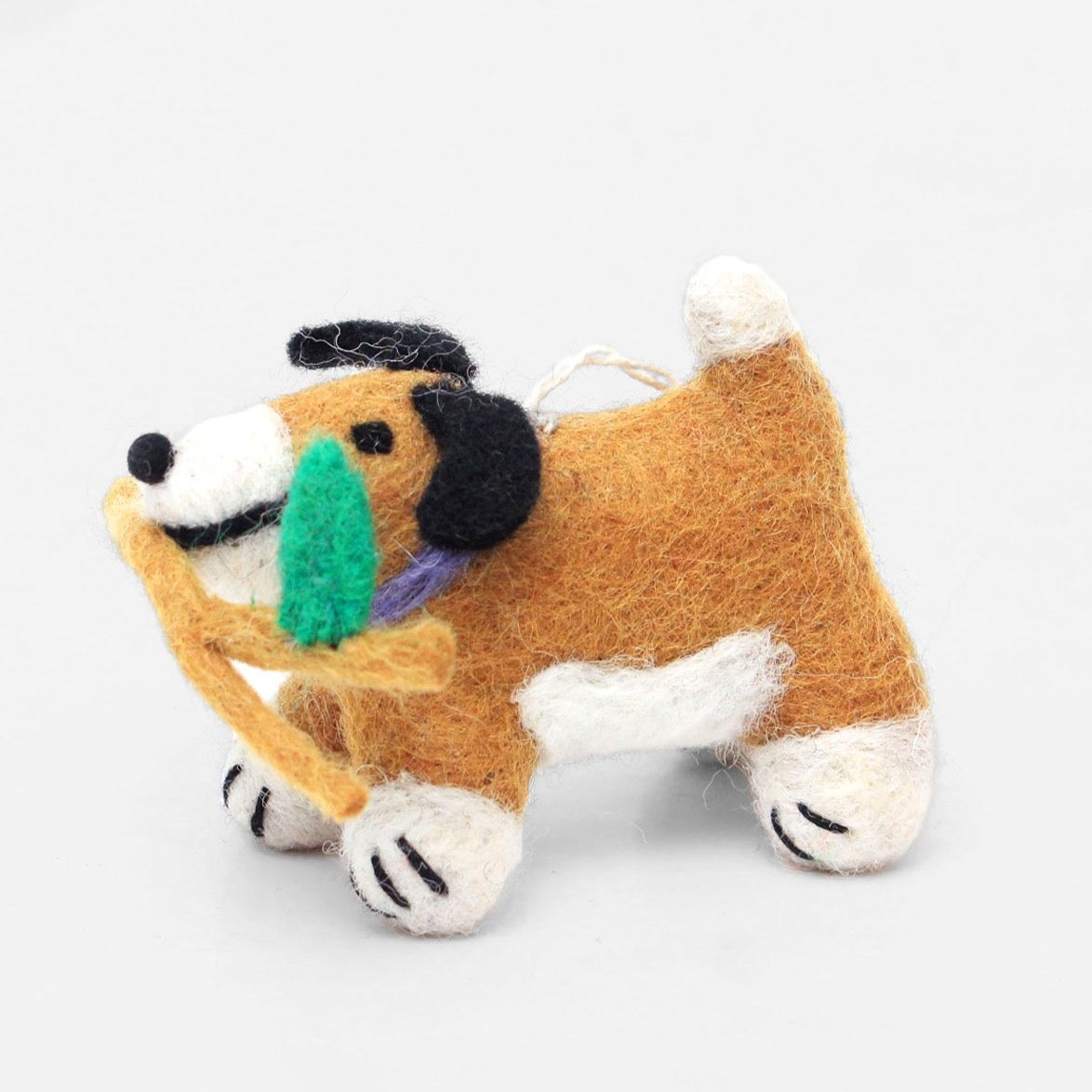 Aggie Felted Wool Decoration