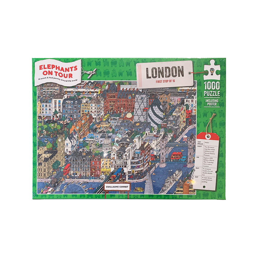 Elephants On Tour / Jigsaw Puzzles: London