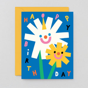 
            
                Load image into Gallery viewer, Birthday Flowers Kids Greeting Card
            
        