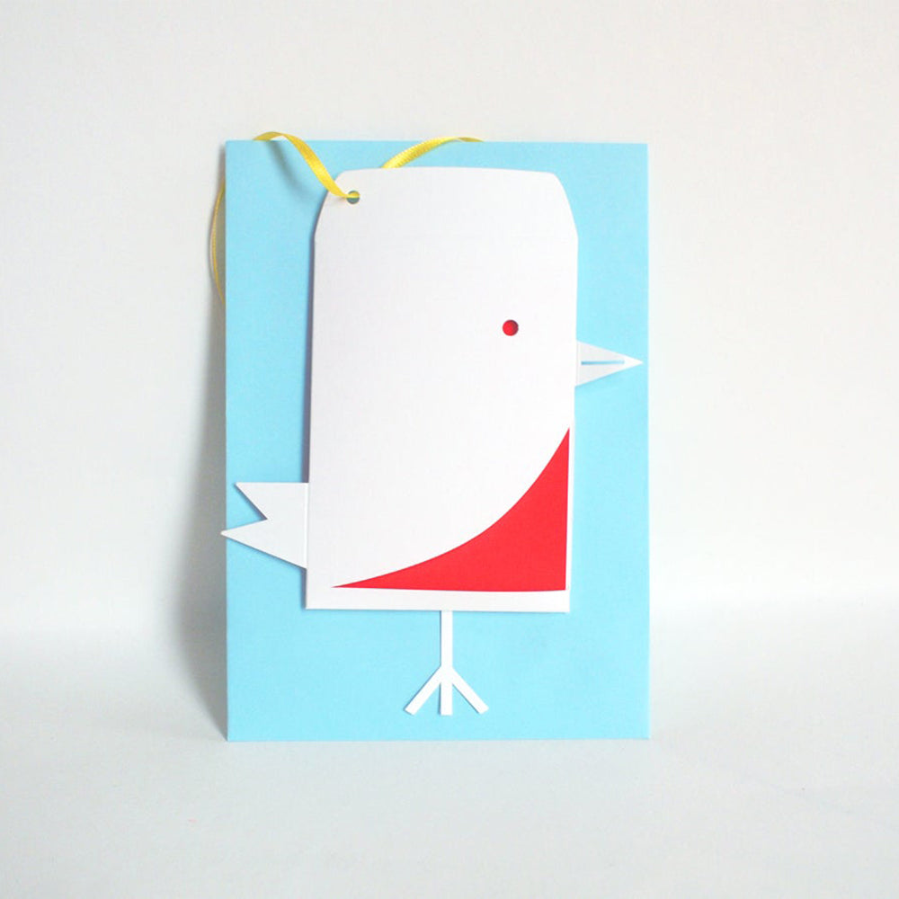 
            
                Load image into Gallery viewer, ROBIN ENVELOPE GIFT TAG
            
        
