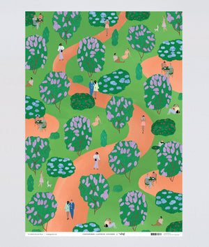 
            
                Load image into Gallery viewer, Wrapping Paper - Lilac Park
            
        