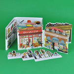 Broadway Market by Natsko Seki, a folding book, game and card set.