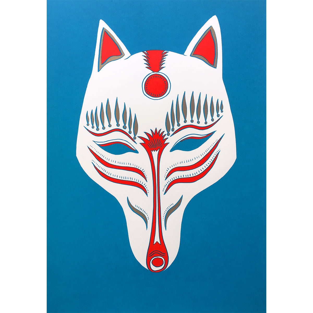 Kitsune Fox Mask