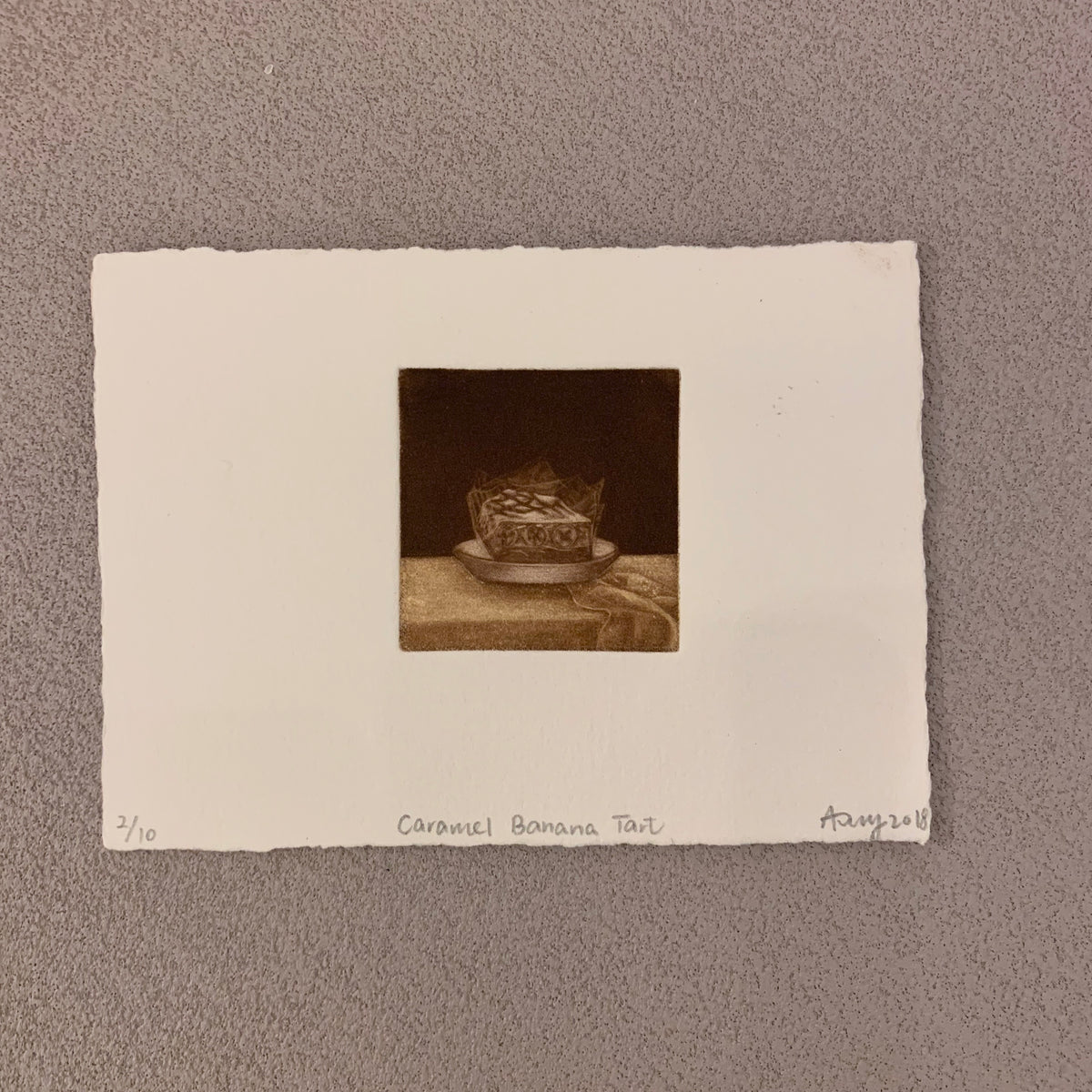 Avery Lau - Caramel Banana Tart
