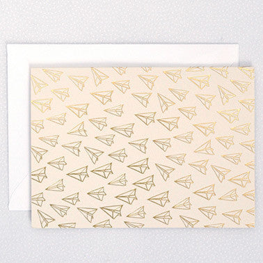 Paper Planes greeting card by Egg Press