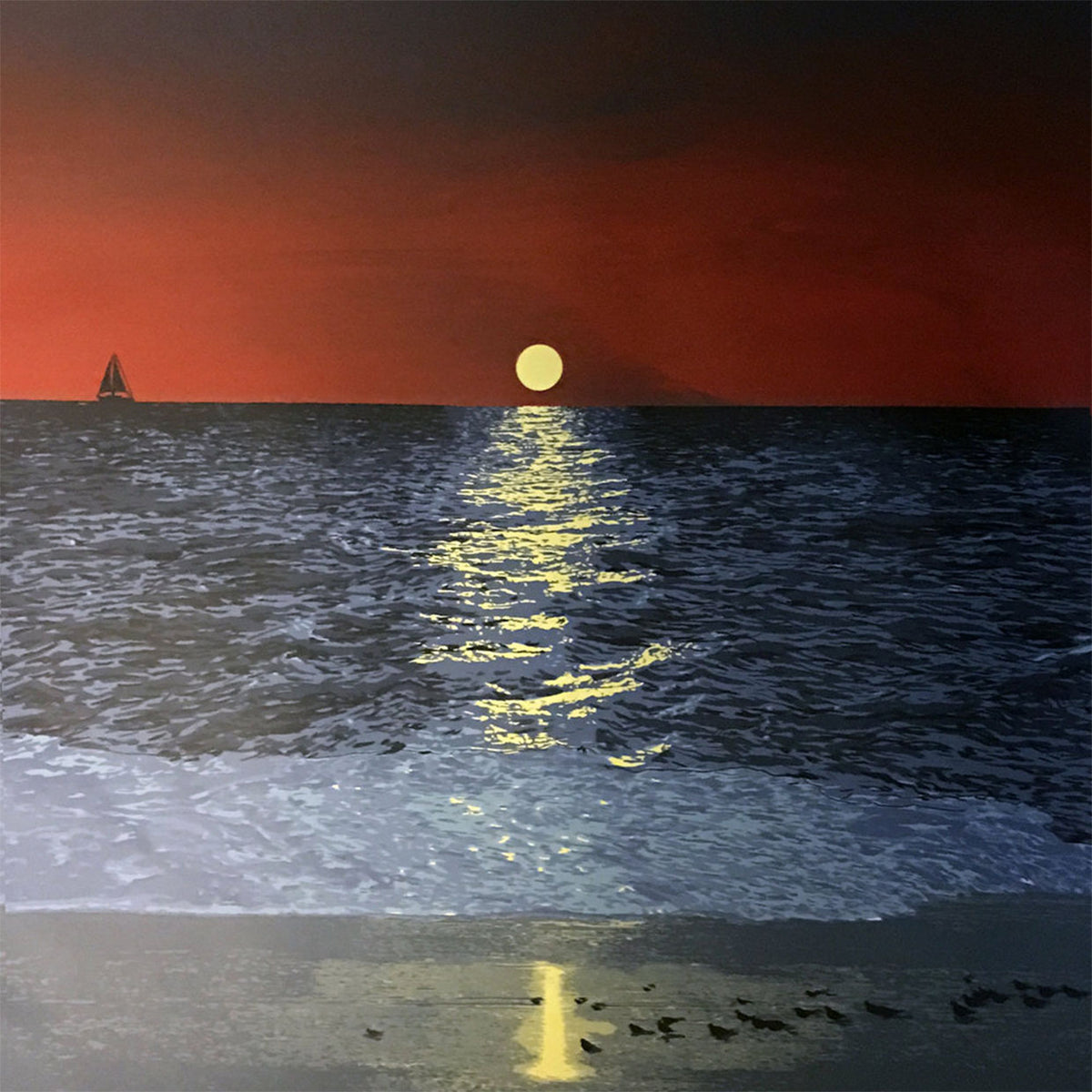 Rapture In The Lonely Shore (Sunset)