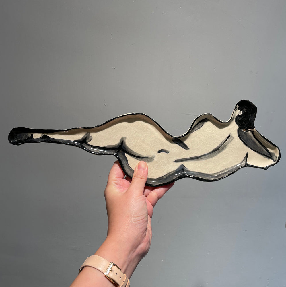Right large nude - incense holder