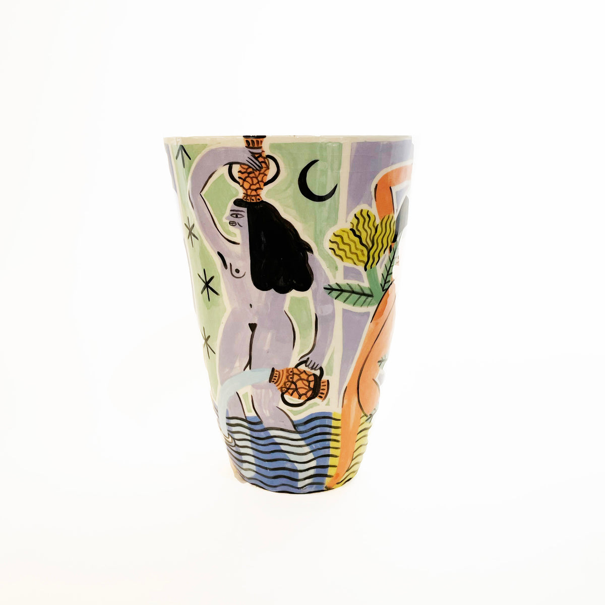 Girl Tall Vase