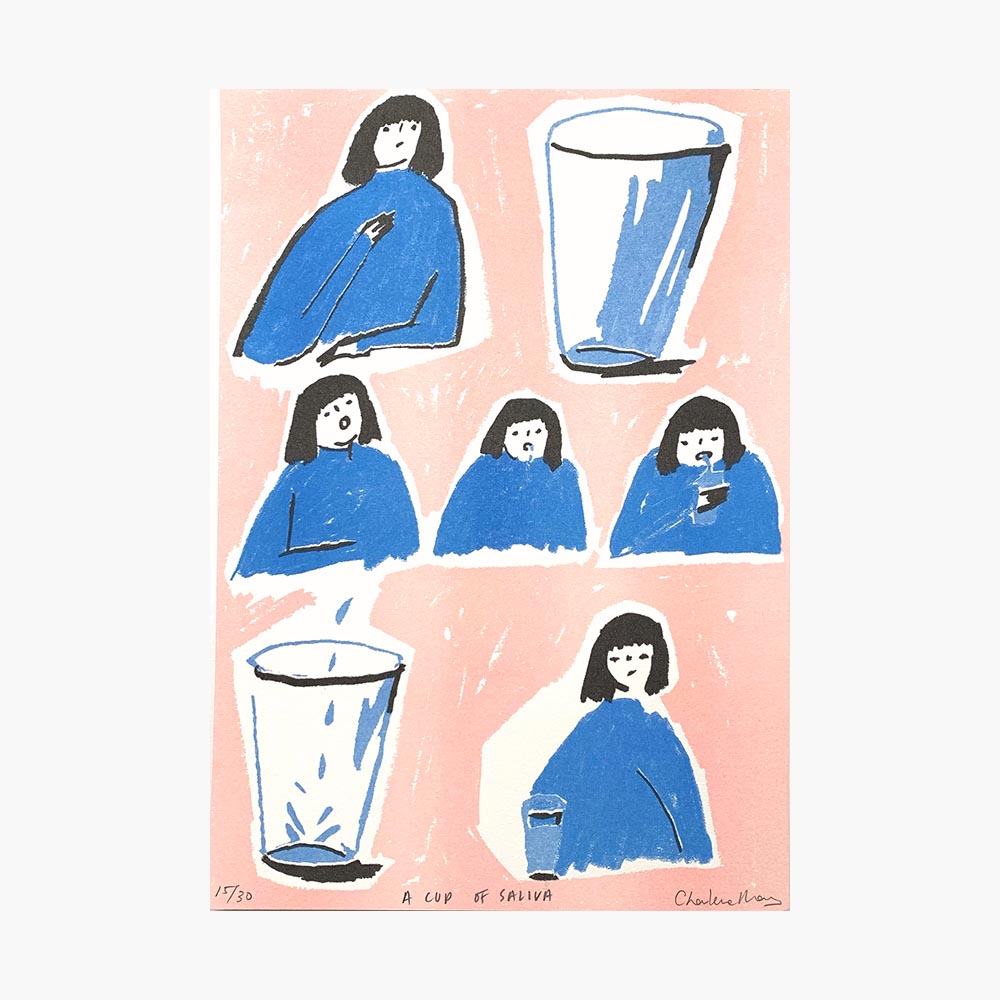 Charlene Man - A cup of saliva